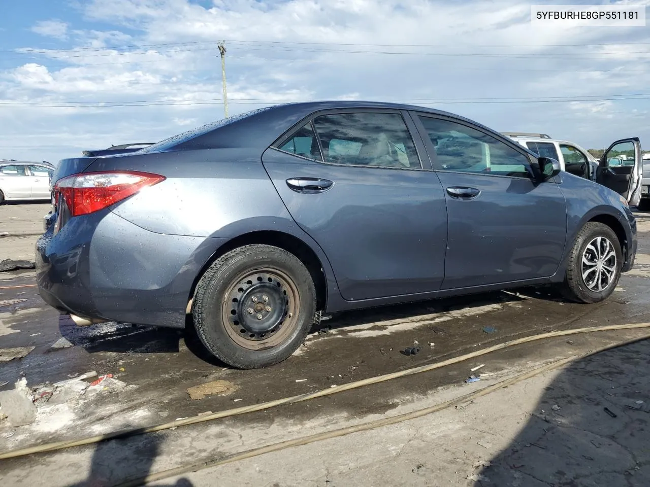 5YFBURHE8GP551181 2016 Toyota Corolla L