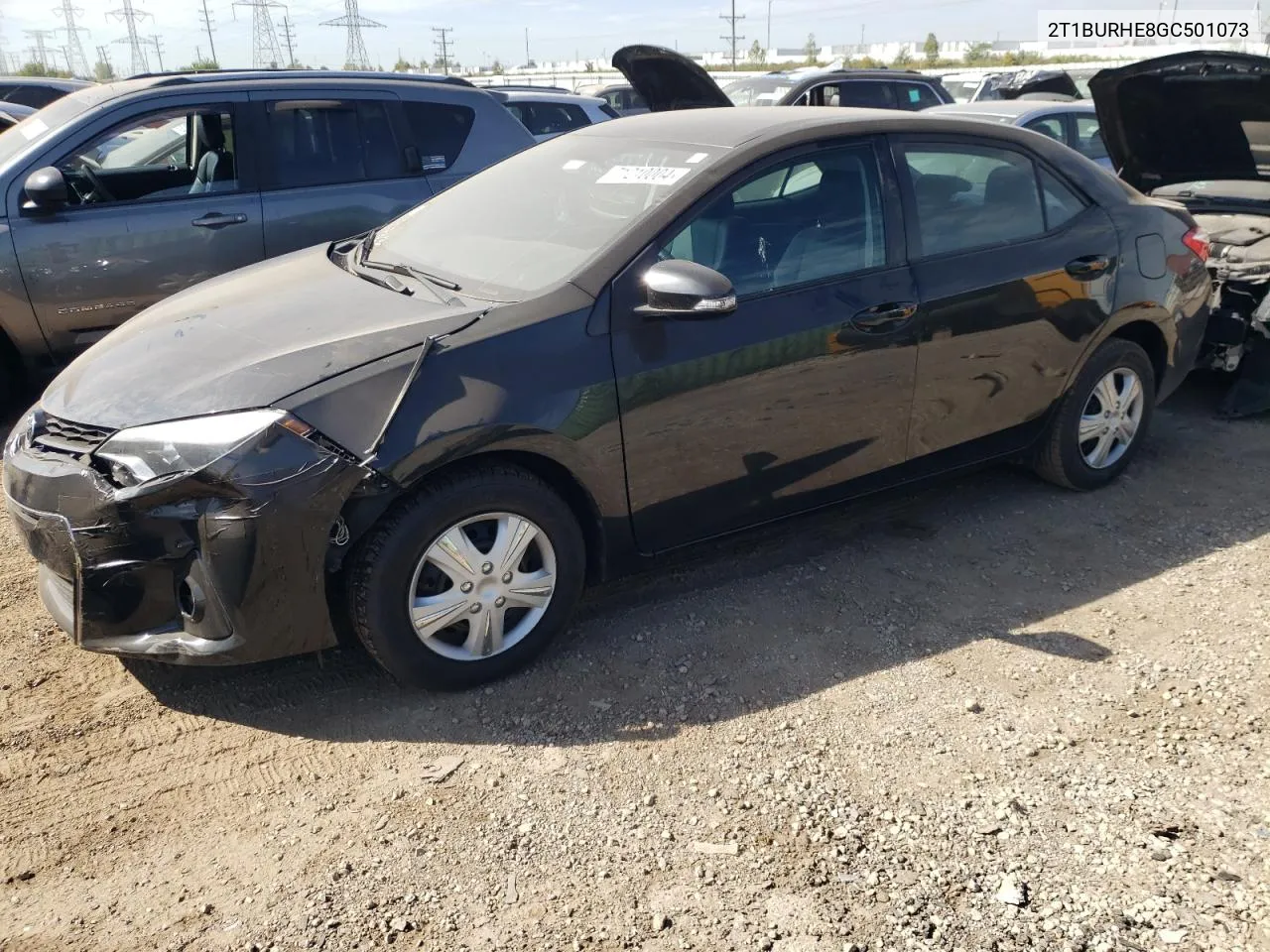 2016 Toyota Corolla L VIN: 2T1BURHE8GC501073 Lot: 71210004