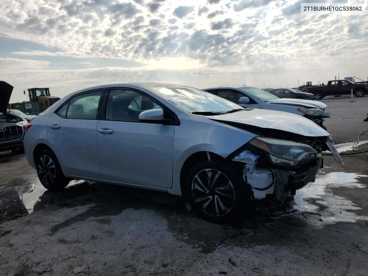 2016 Toyota Corolla L VIN: 2T1BURHE1GC538062 Lot: 71217054