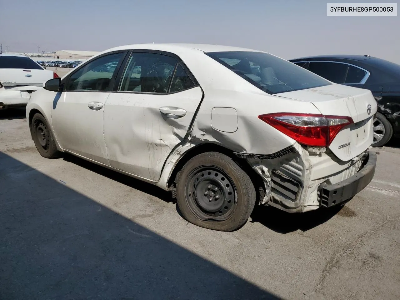 2016 Toyota Corolla L VIN: 5YFBURHE8GP500053 Lot: 71250624