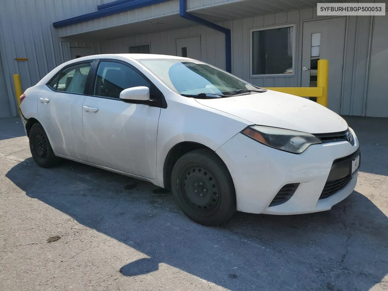 2016 Toyota Corolla L VIN: 5YFBURHE8GP500053 Lot: 71250624