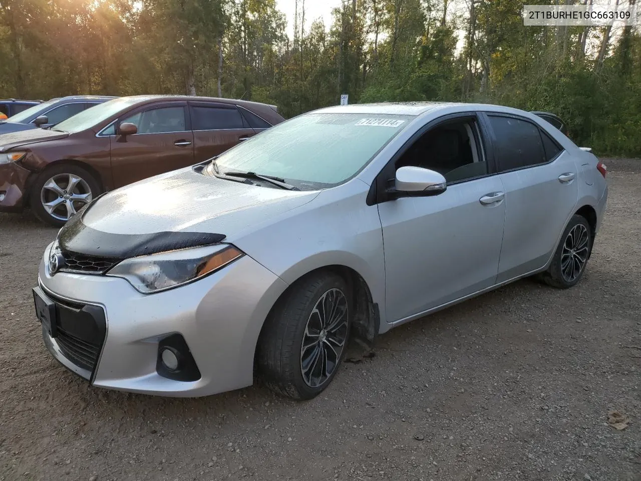 2016 Toyota Corolla L VIN: 2T1BURHE1GC663109 Lot: 71274114