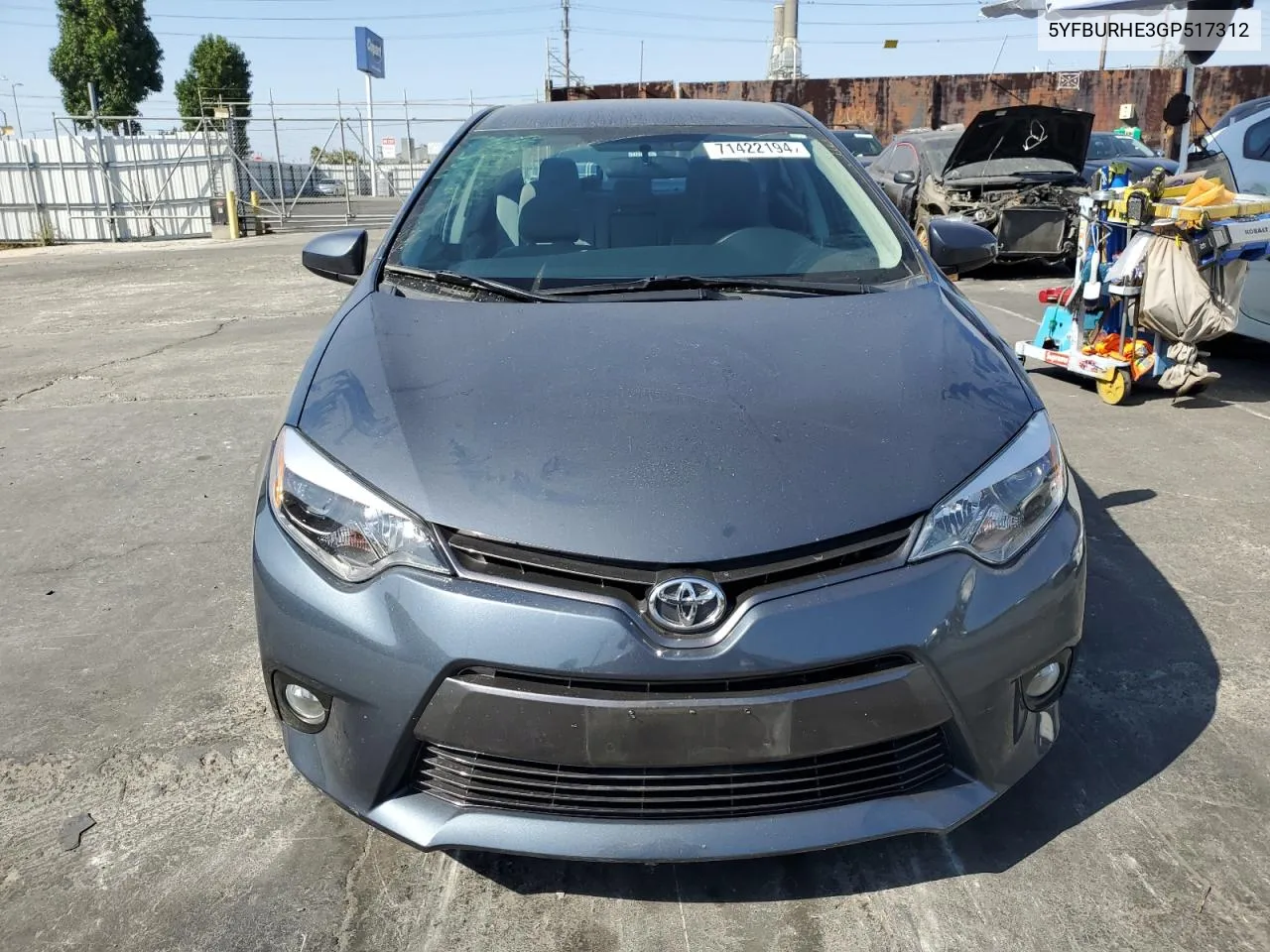 5YFBURHE3GP517312 2016 Toyota Corolla L