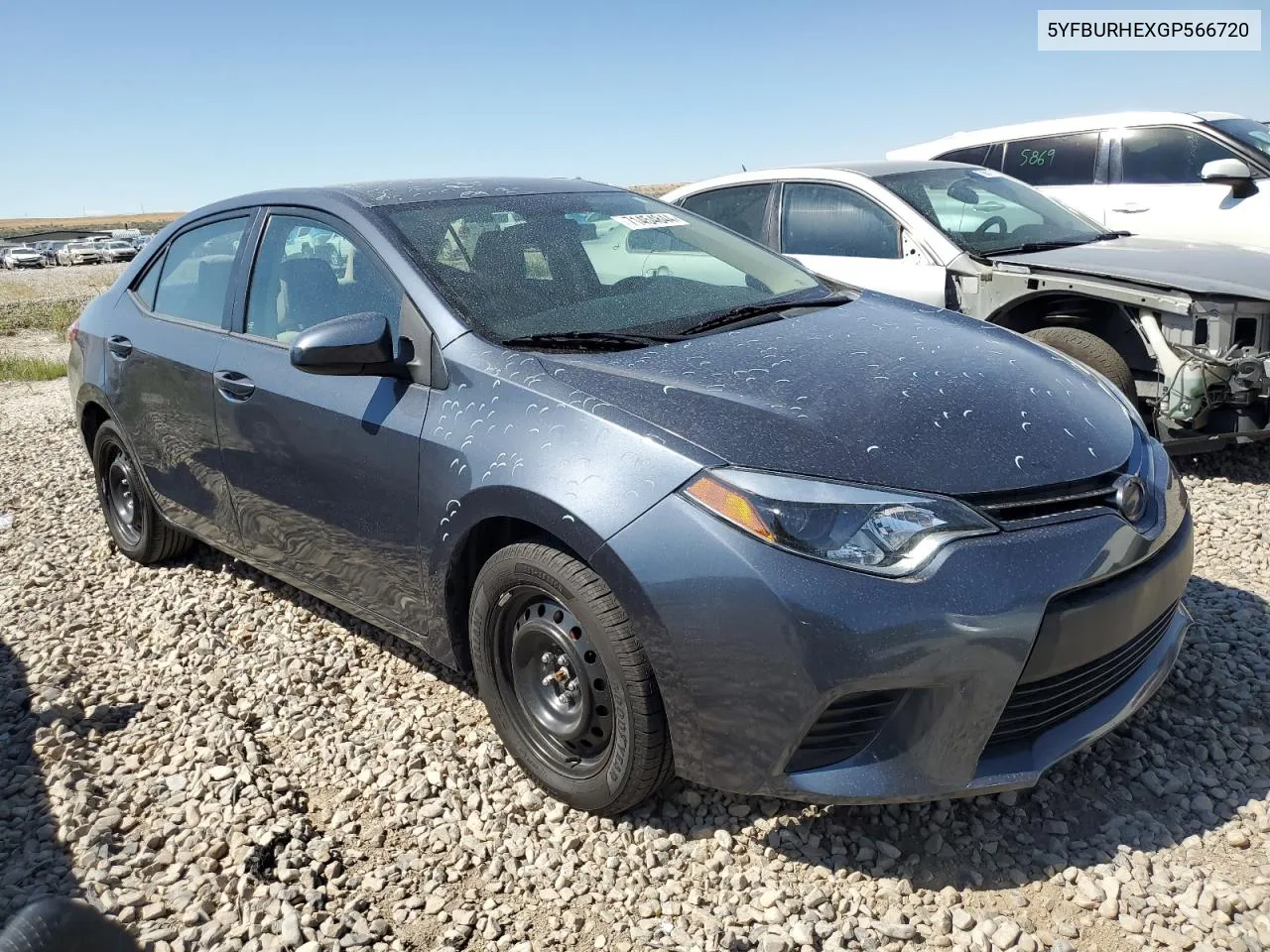 2016 Toyota Corolla L VIN: 5YFBURHEXGP566720 Lot: 71454844