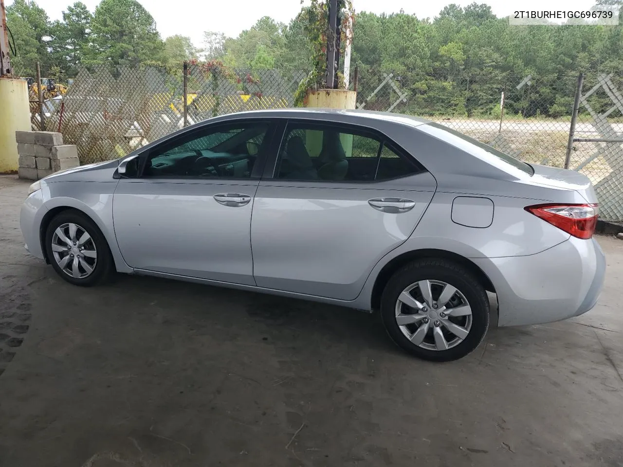 2016 Toyota Corolla L VIN: 2T1BURHE1GC696739 Lot: 71466734