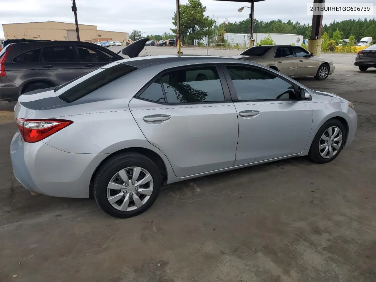 2016 Toyota Corolla L VIN: 2T1BURHE1GC696739 Lot: 71466734