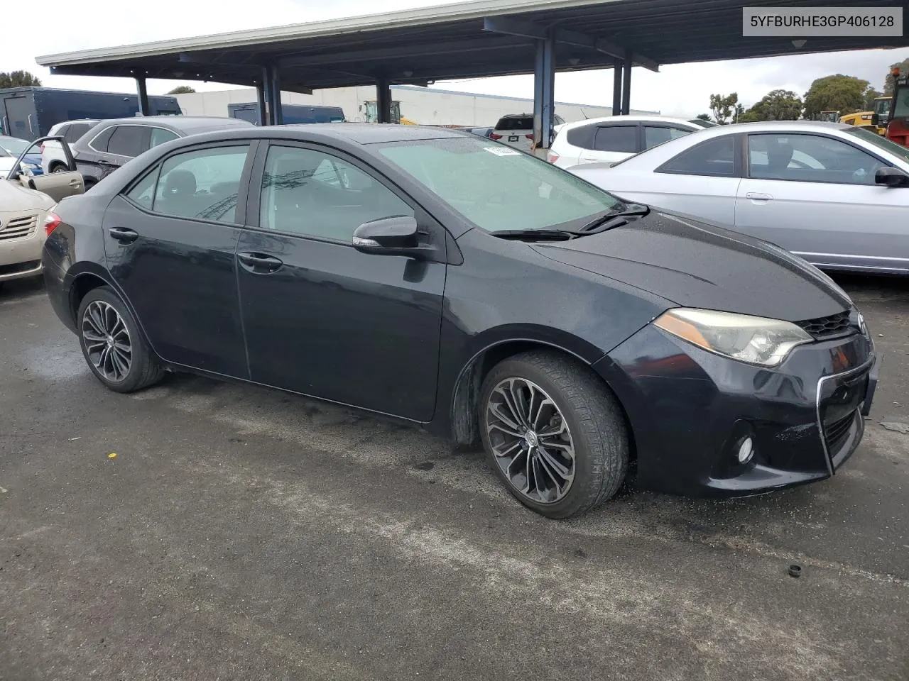 2016 Toyota Corolla L VIN: 5YFBURHE3GP406128 Lot: 71652314