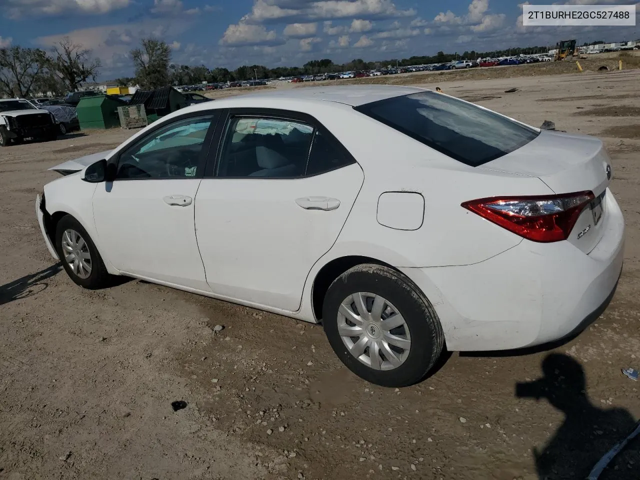 2016 Toyota Corolla L VIN: 2T1BURHE2GC527488 Lot: 71661964