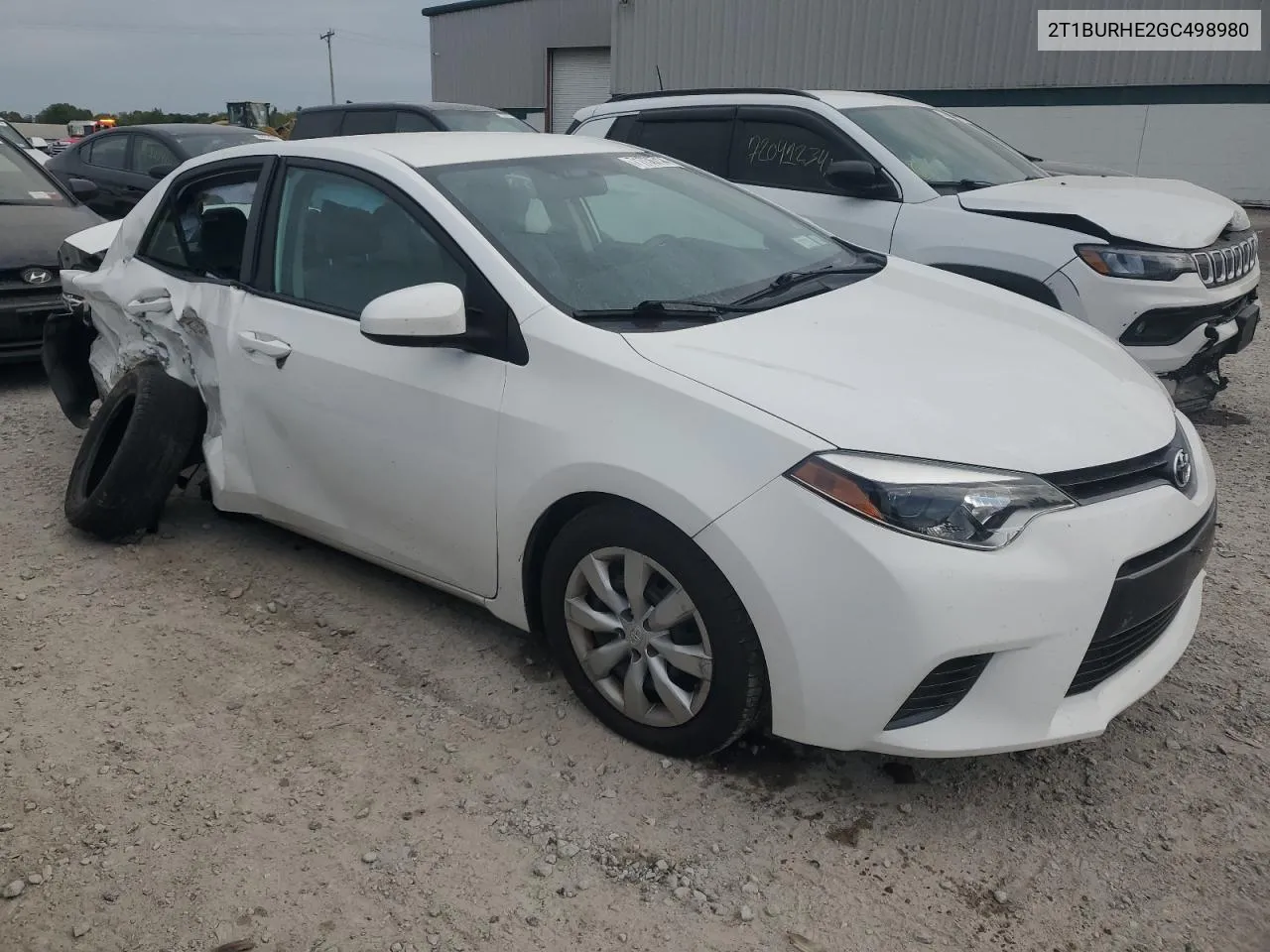 2016 Toyota Corolla L VIN: 2T1BURHE2GC498980 Lot: 71736714