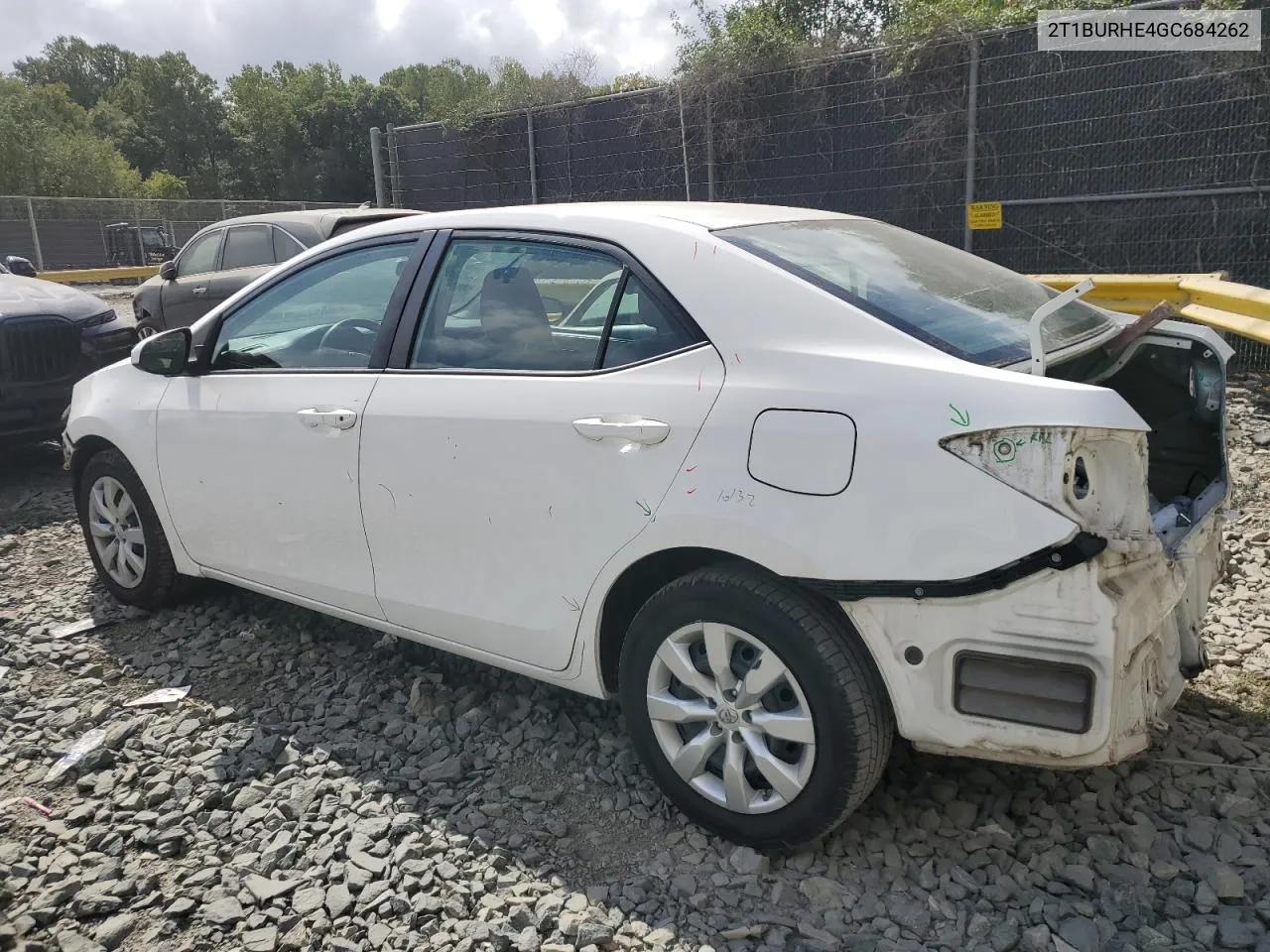 2T1BURHE4GC684262 2016 Toyota Corolla L