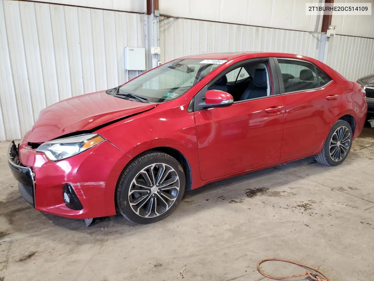 2016 Toyota Corolla L VIN: 2T1BURHE2GC514109 Lot: 71774064