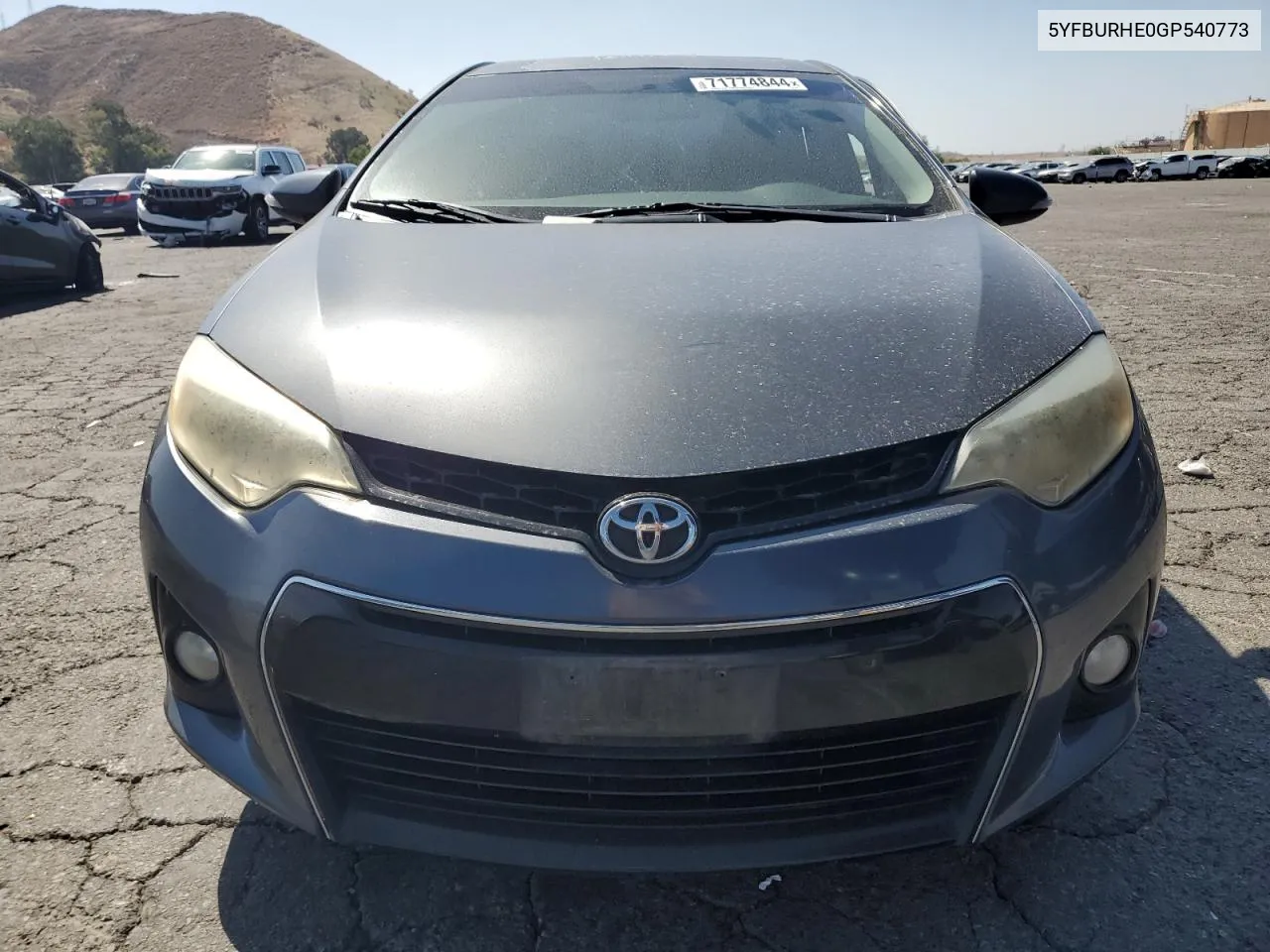 5YFBURHE0GP540773 2016 Toyota Corolla L