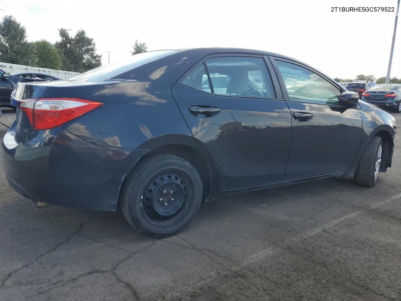 2016 Toyota Corolla L VIN: 2T1BURHE5GC579522 Lot: 71797874