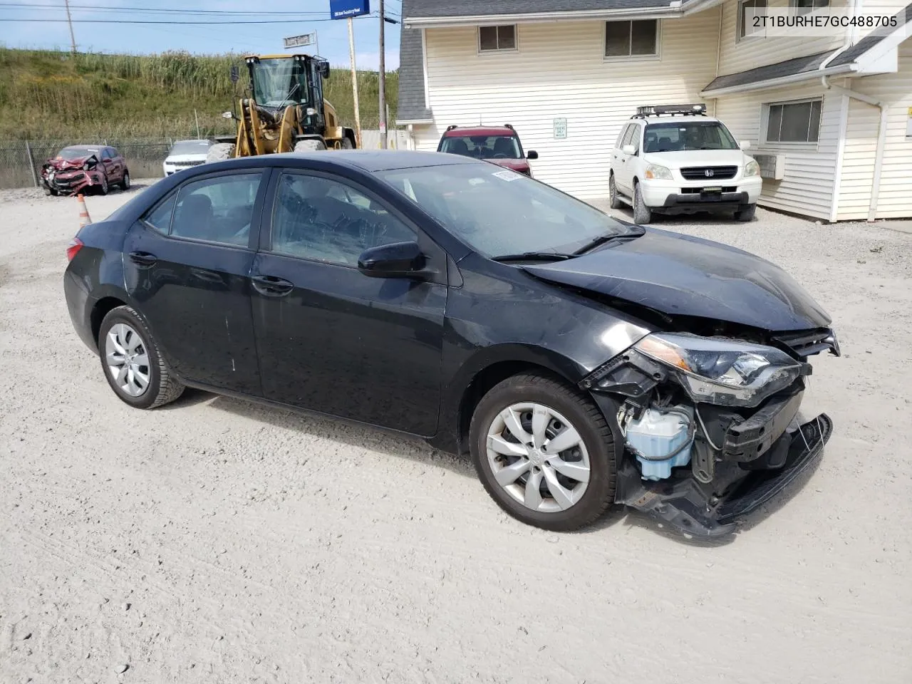 2016 Toyota Corolla L VIN: 2T1BURHE7GC488705 Lot: 71807854