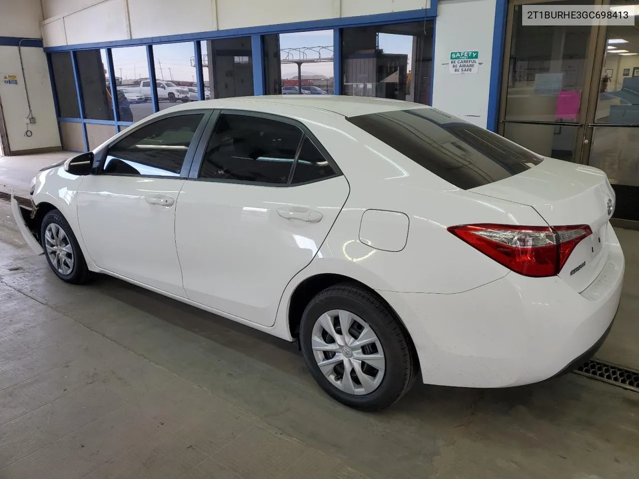 2T1BURHE3GC698413 2016 Toyota Corolla L