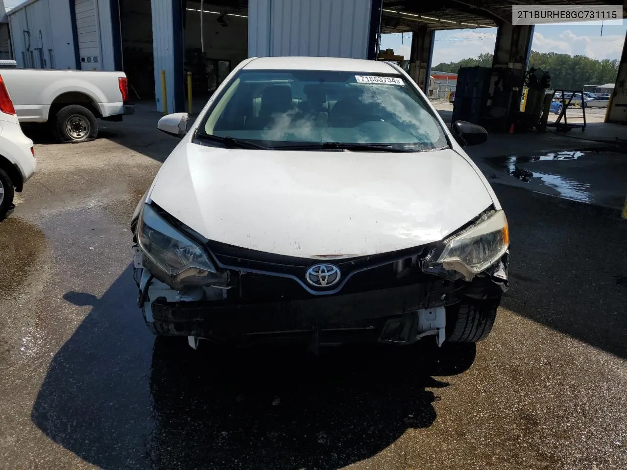 2T1BURHE8GC731115 2016 Toyota Corolla L