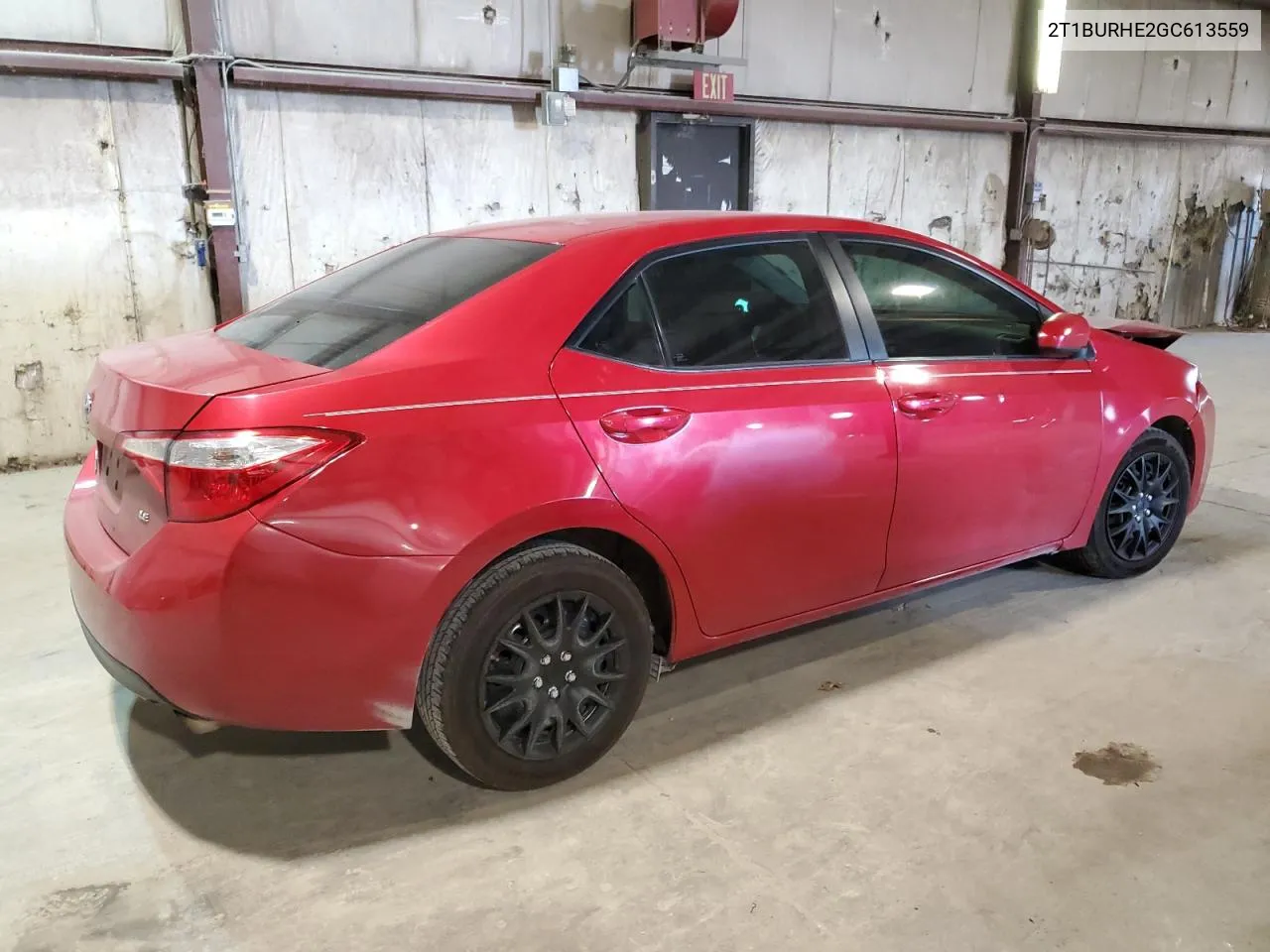 2016 Toyota Corolla L VIN: 2T1BURHE2GC613559 Lot: 72052934