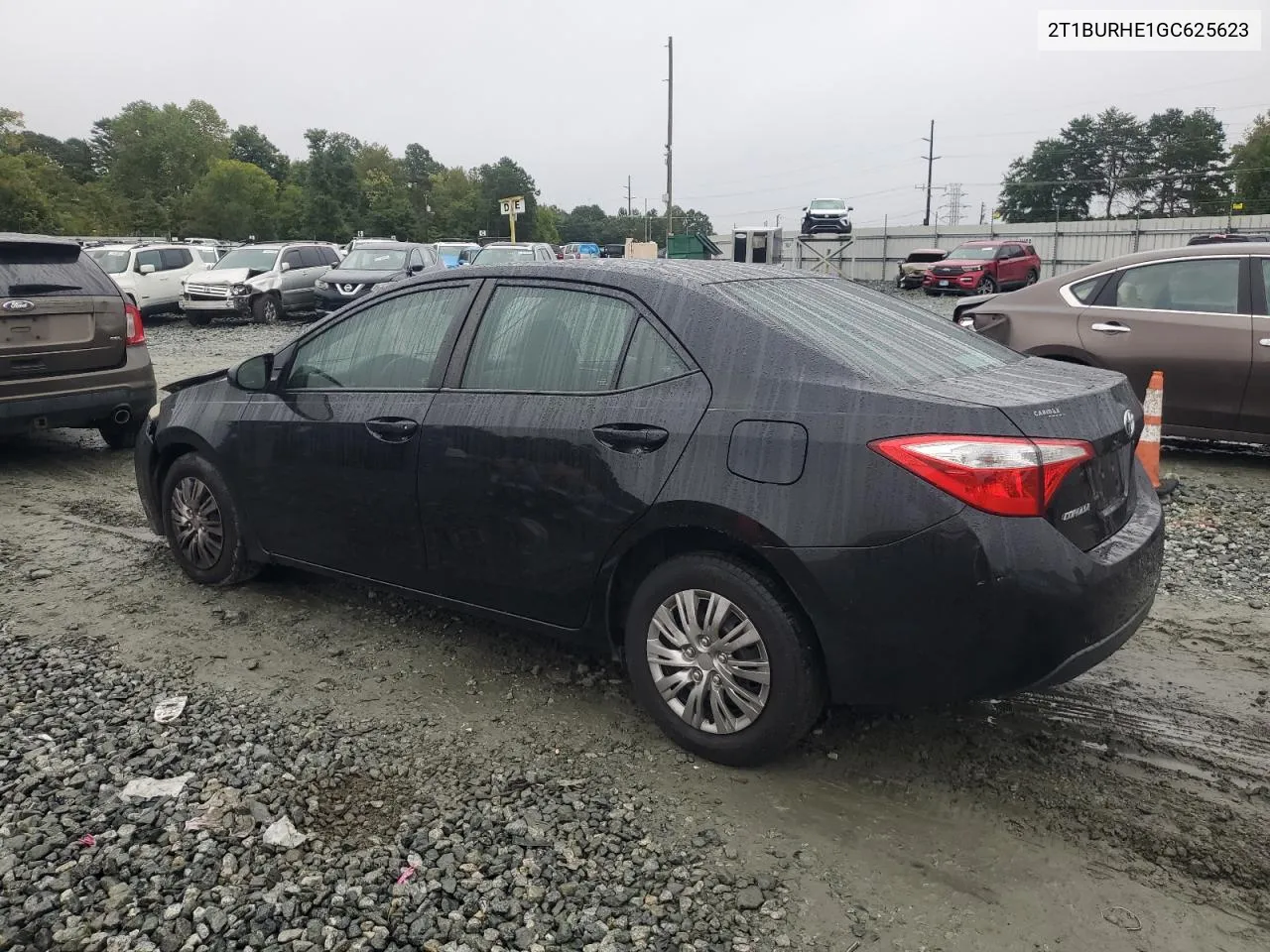 2016 Toyota Corolla L VIN: 2T1BURHE1GC625623 Lot: 72094734