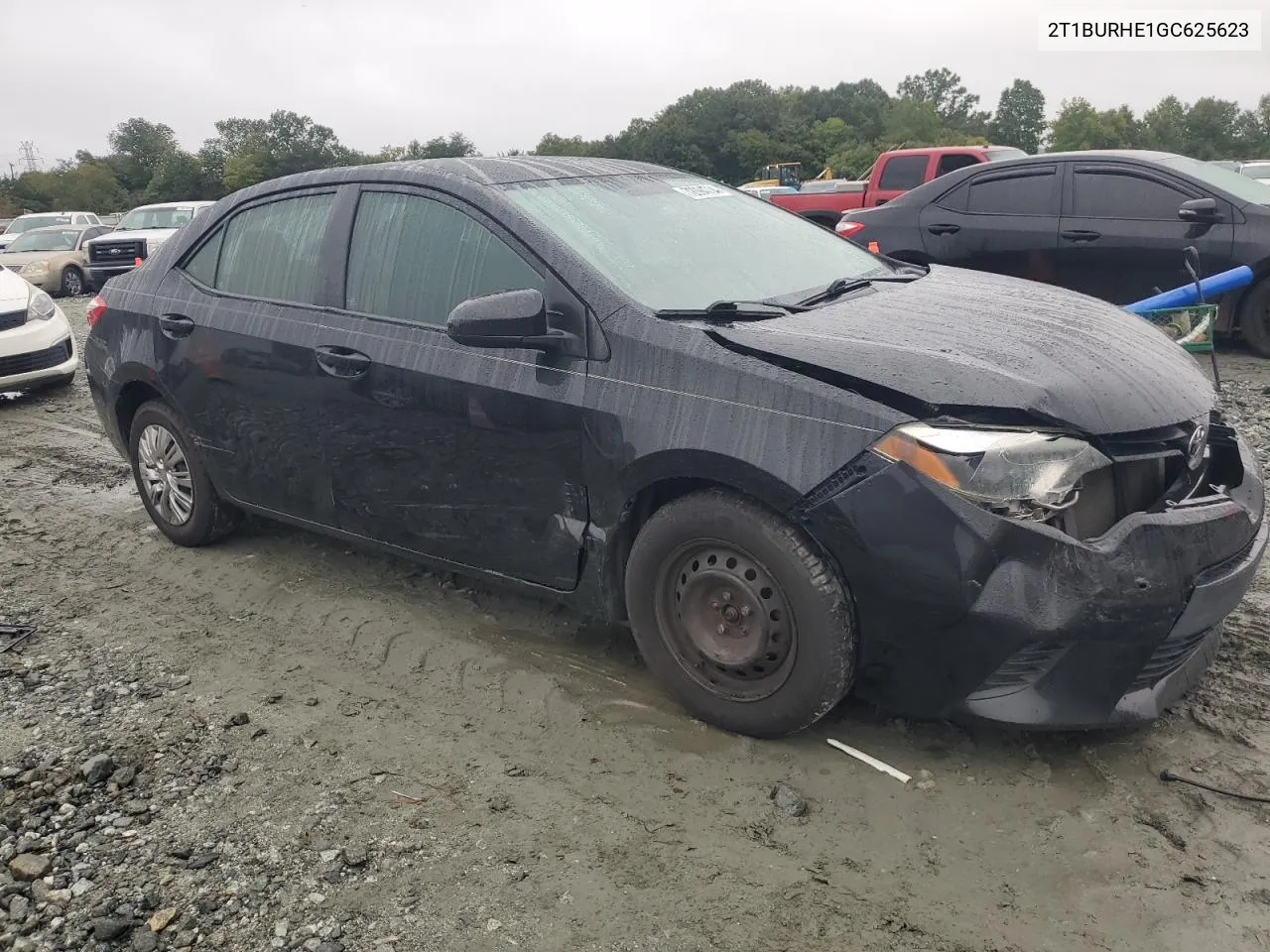 2016 Toyota Corolla L VIN: 2T1BURHE1GC625623 Lot: 72094734