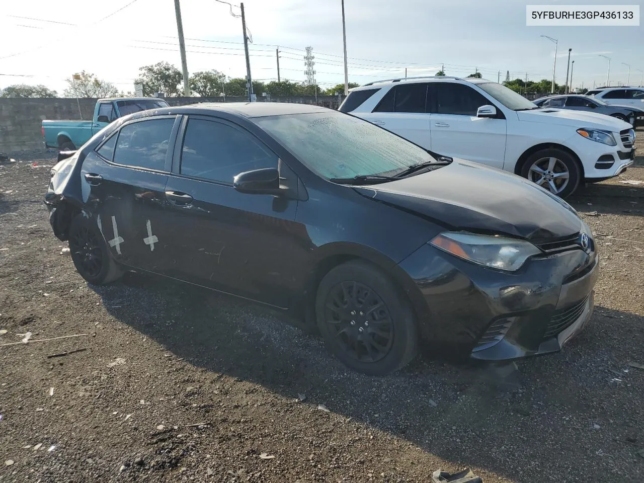 5YFBURHE3GP436133 2016 Toyota Corolla L