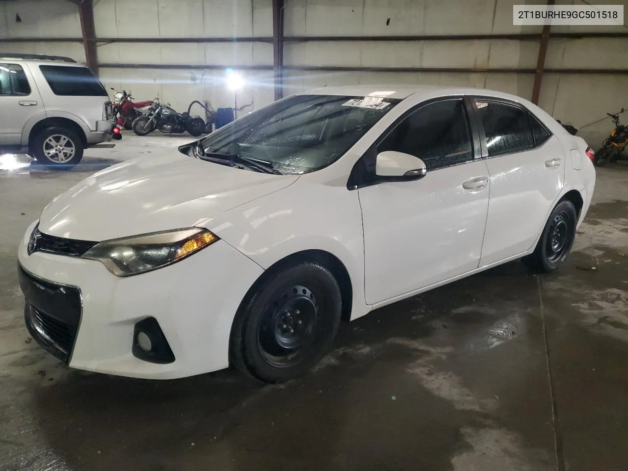 2016 Toyota Corolla L VIN: 2T1BURHE9GC501518 Lot: 72128354