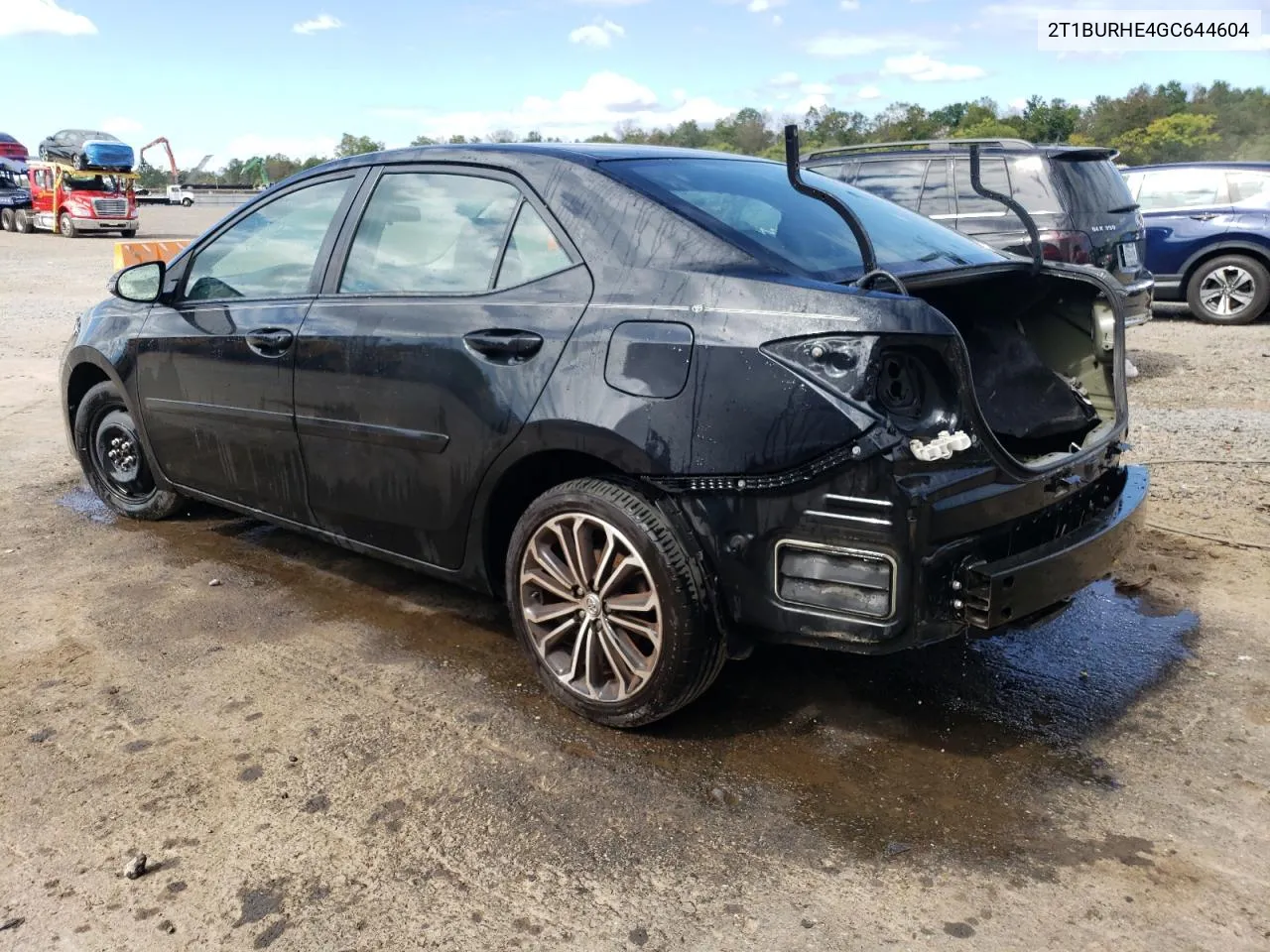 2016 Toyota Corolla L VIN: 2T1BURHE4GC644604 Lot: 72146844