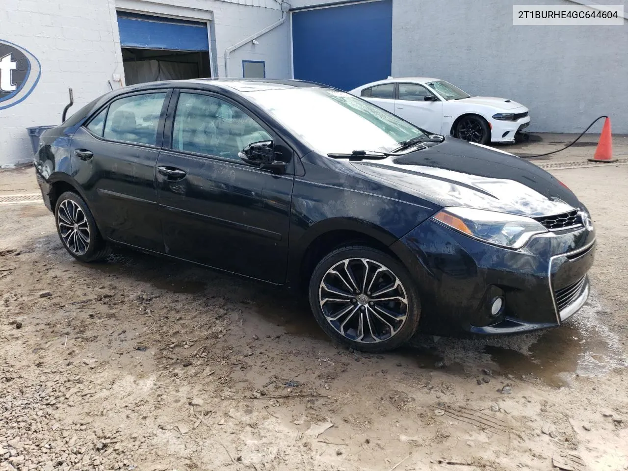 2016 Toyota Corolla L VIN: 2T1BURHE4GC644604 Lot: 72146844