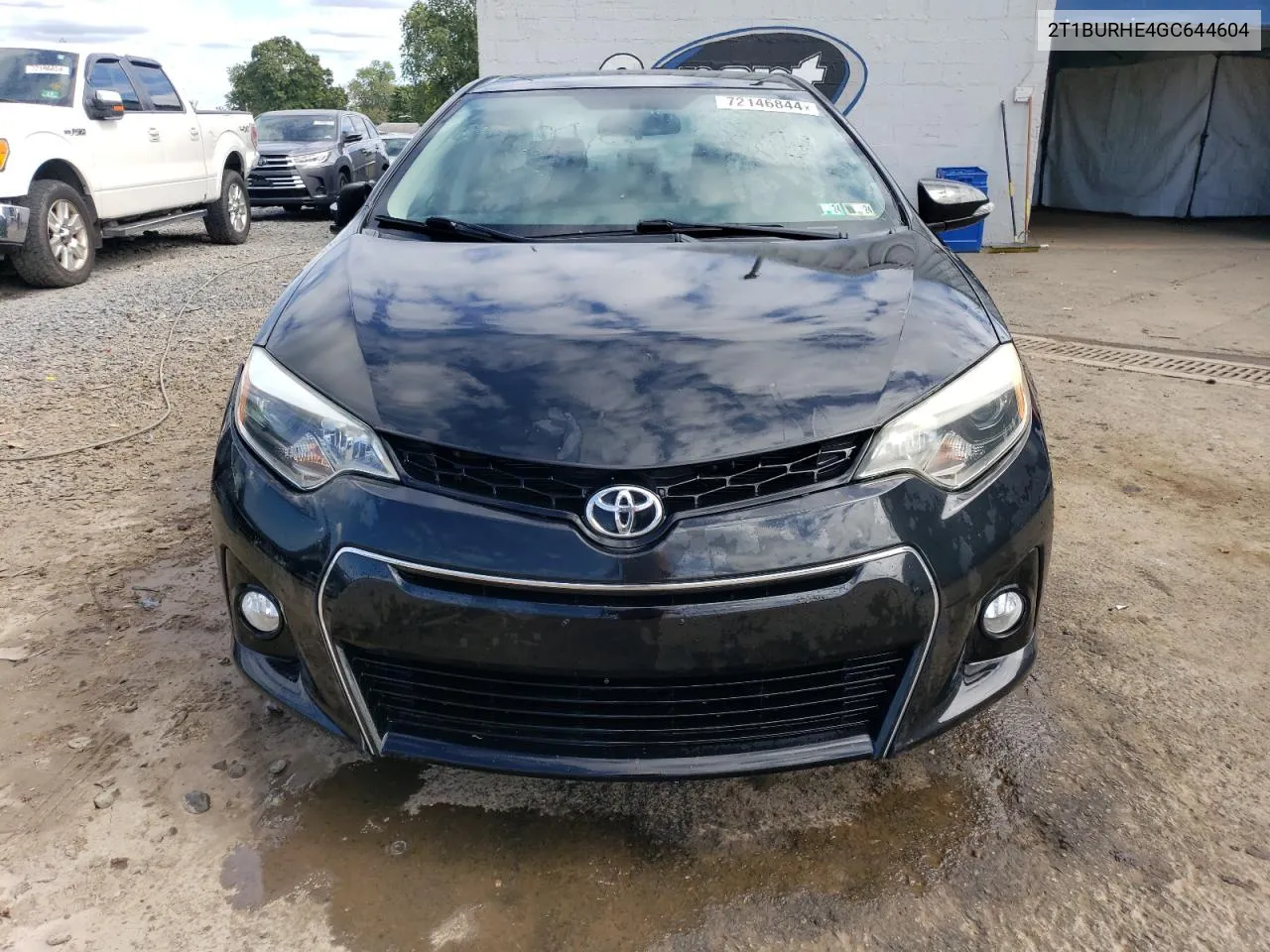 2016 Toyota Corolla L VIN: 2T1BURHE4GC644604 Lot: 72146844