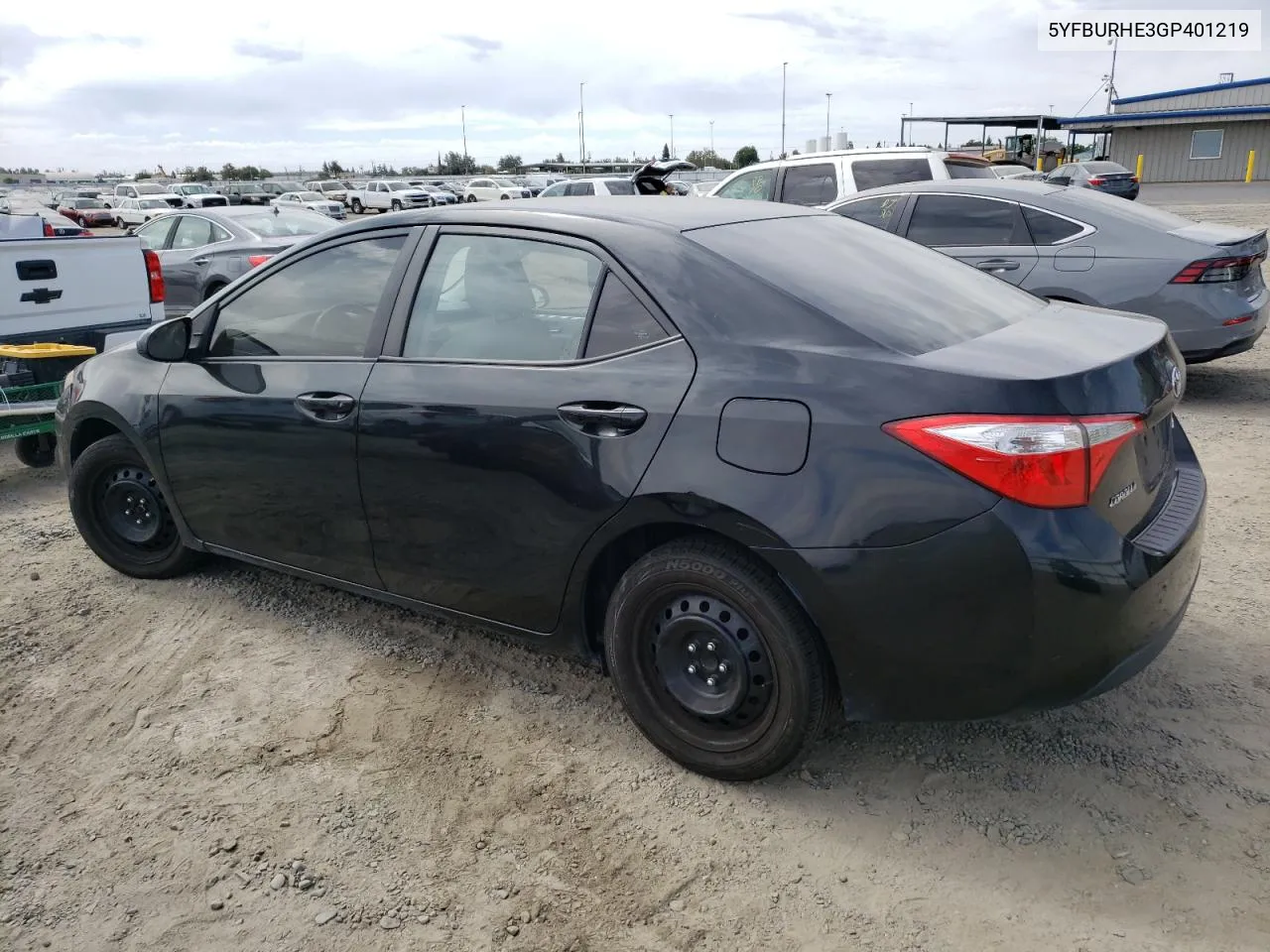 2016 Toyota Corolla L VIN: 5YFBURHE3GP401219 Lot: 72200724