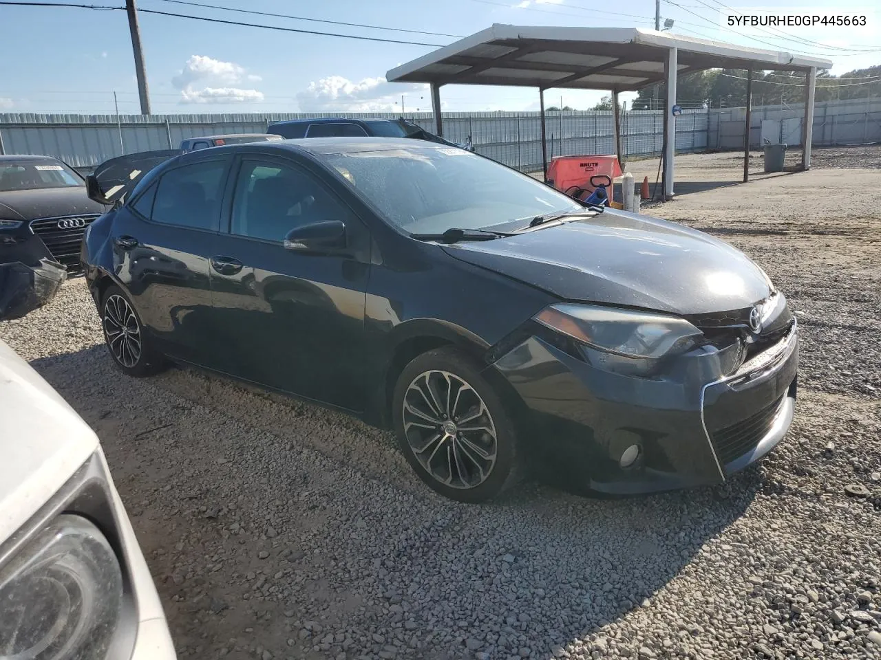 2016 Toyota Corolla L VIN: 5YFBURHE0GP445663 Lot: 72271164