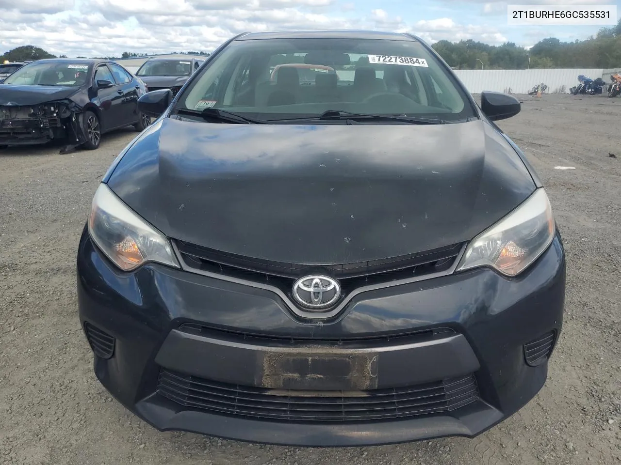 2016 Toyota Corolla L VIN: 2T1BURHE6GC535531 Lot: 72273884