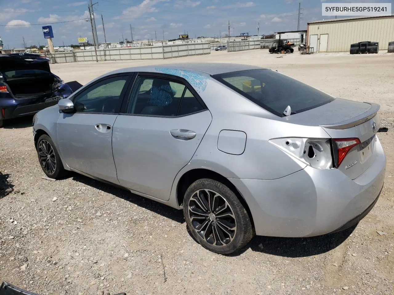 2016 Toyota Corolla L VIN: 5YFBURHE5GP519241 Lot: 72280294