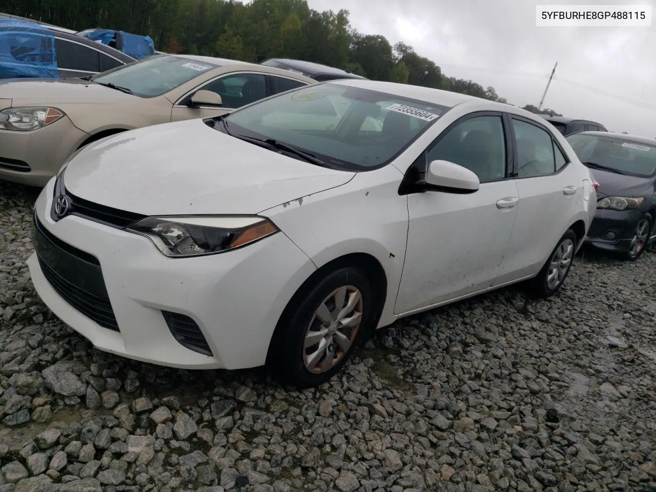 5YFBURHE8GP488115 2016 Toyota Corolla L