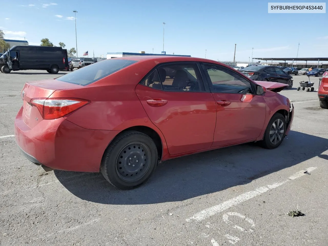 2016 Toyota Corolla L VIN: 5YFBURHE9GP453440 Lot: 72361074