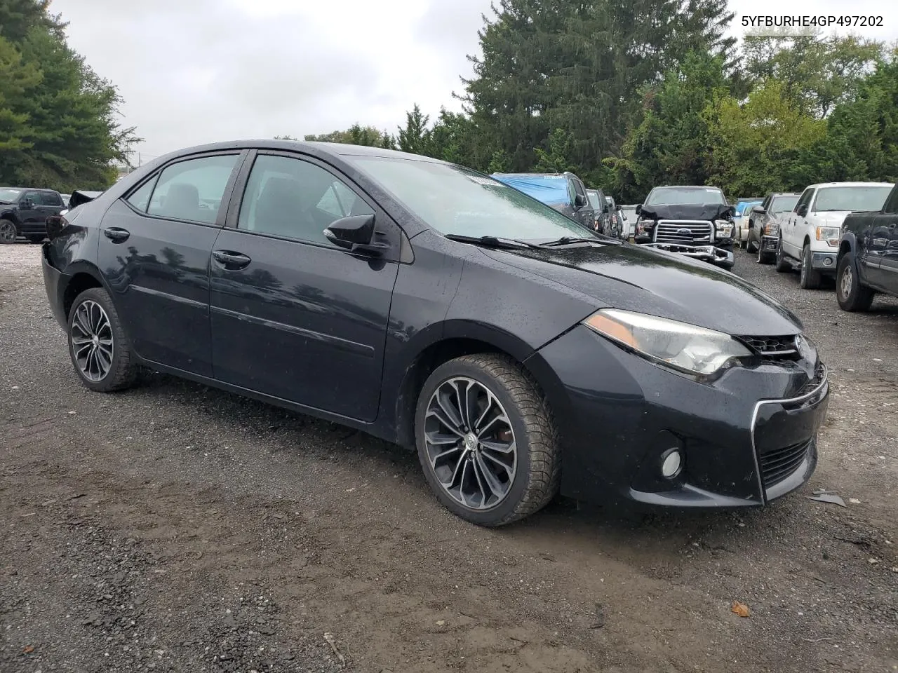 2016 Toyota Corolla L VIN: 5YFBURHE4GP497202 Lot: 72372794