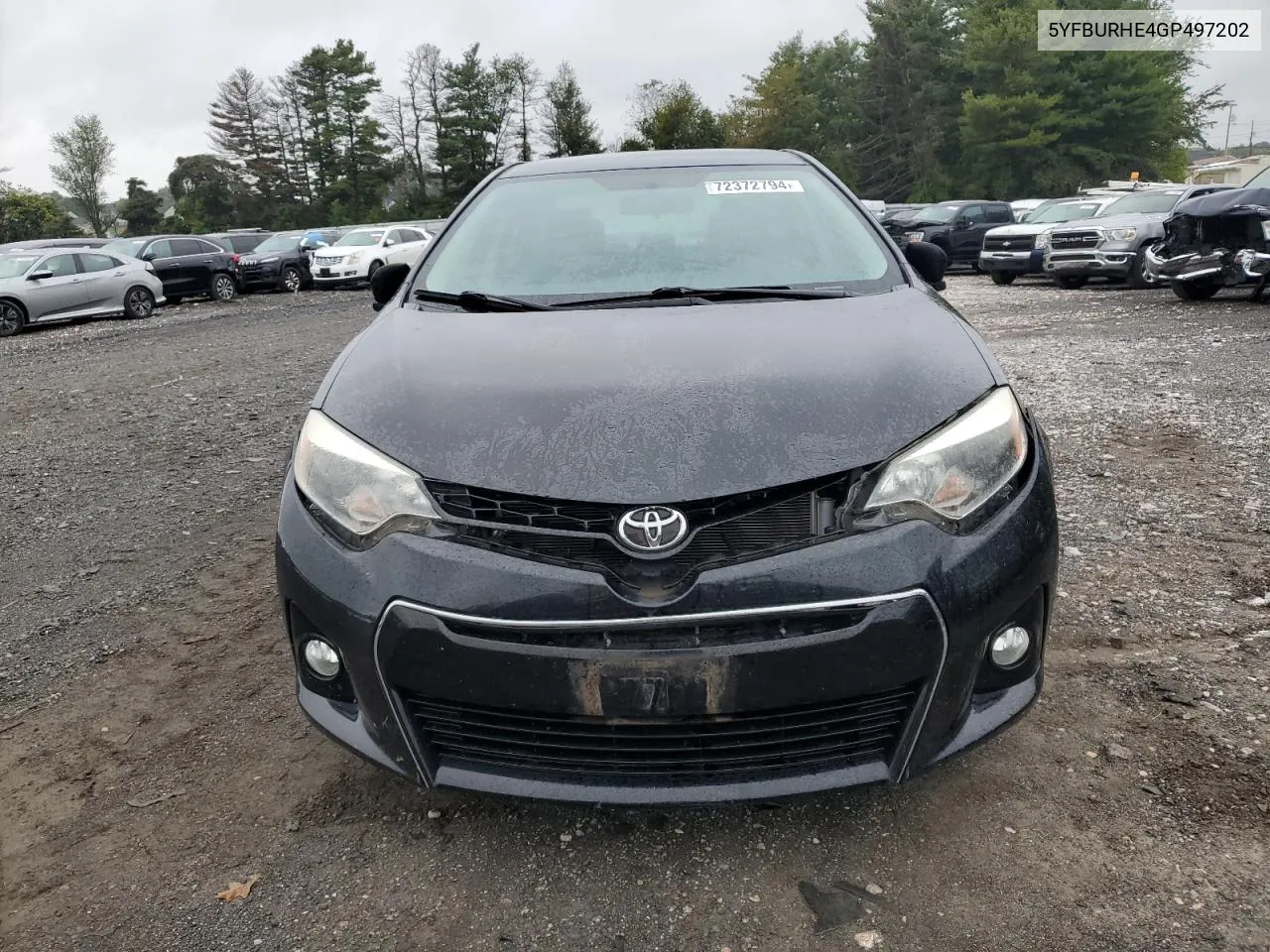 5YFBURHE4GP497202 2016 Toyota Corolla L