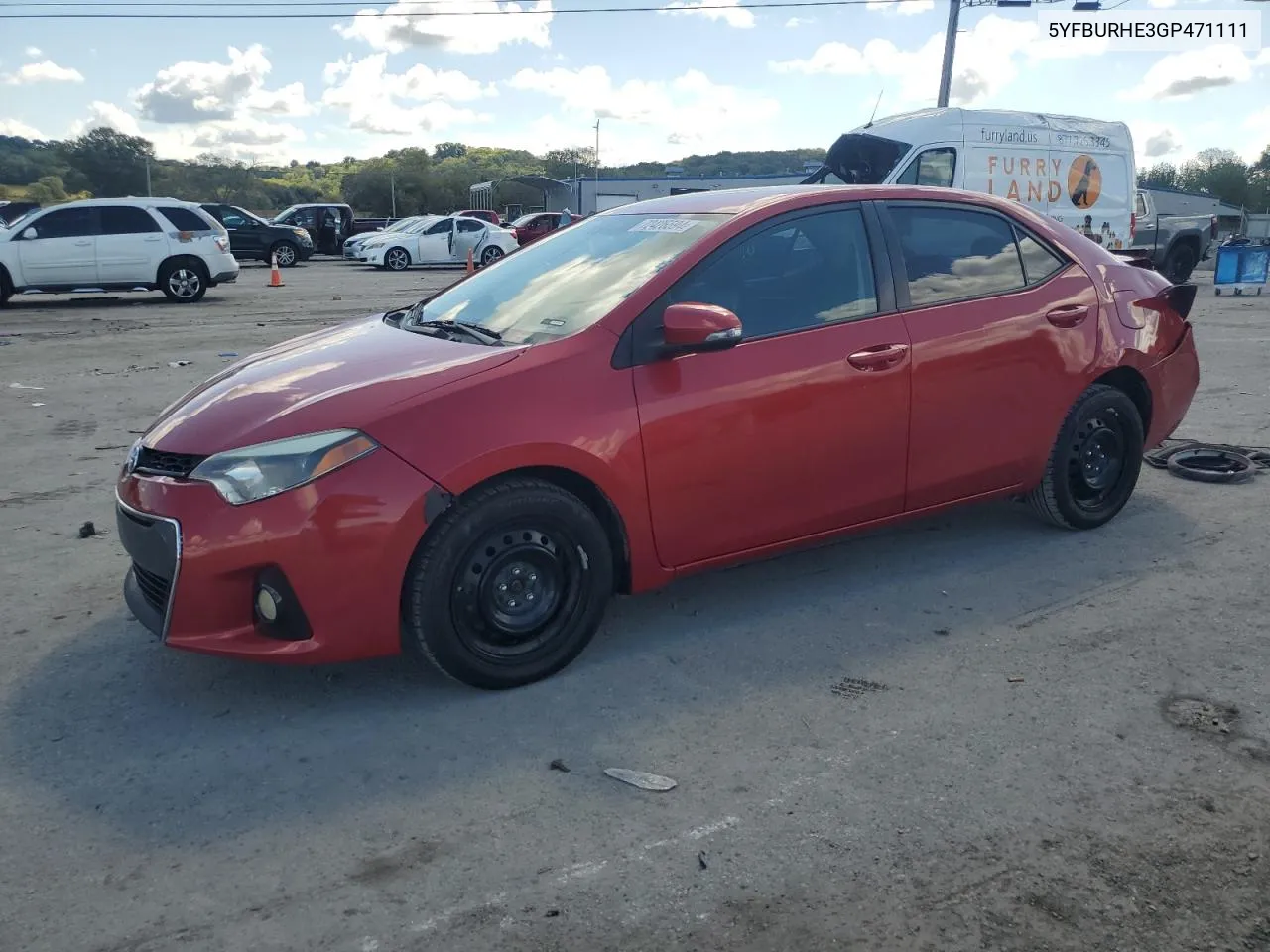 5YFBURHE3GP471111 2016 Toyota Corolla L