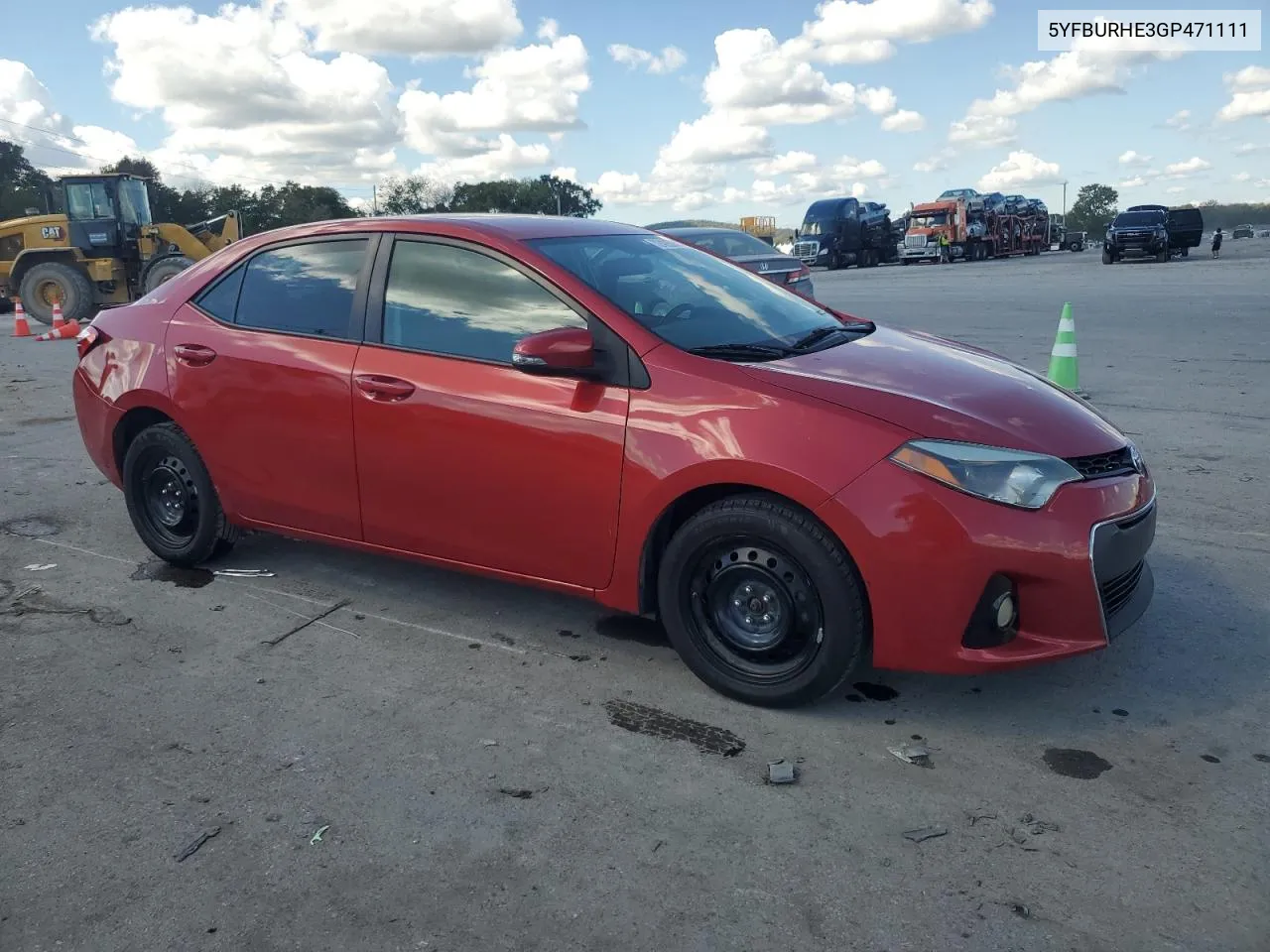 2016 Toyota Corolla L VIN: 5YFBURHE3GP471111 Lot: 72426594