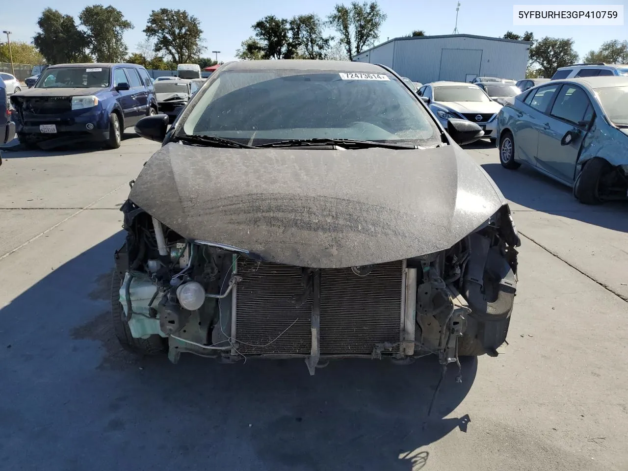 5YFBURHE3GP410759 2016 Toyota Corolla L