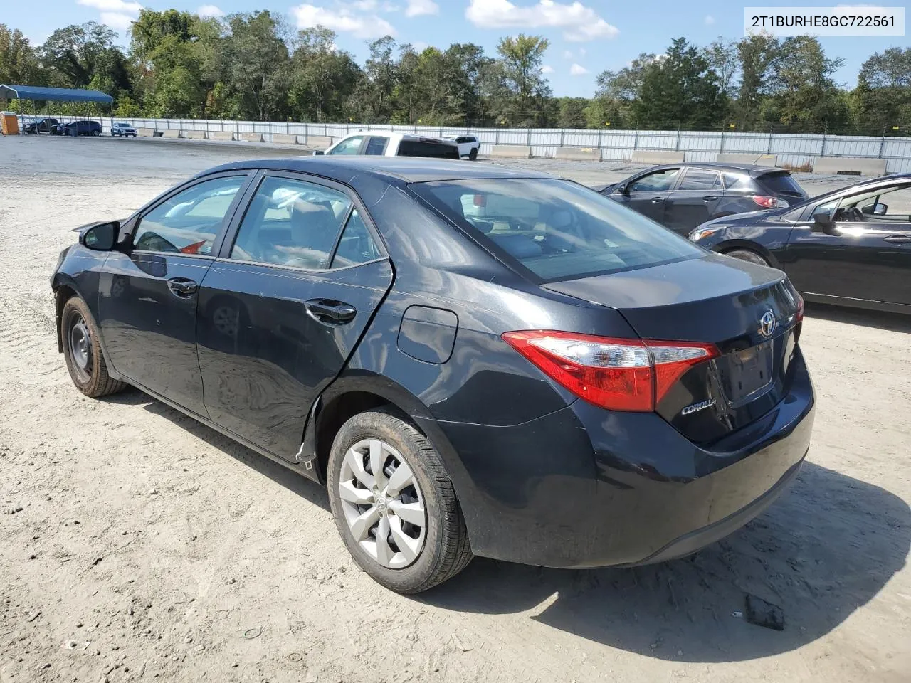 2016 Toyota Corolla L VIN: 2T1BURHE8GC722561 Lot: 72551964