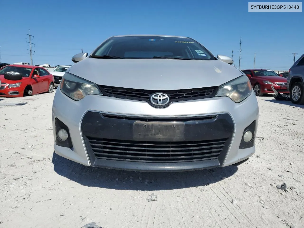 2016 Toyota Corolla L VIN: 5YFBURHE3GP513440 Lot: 72725324