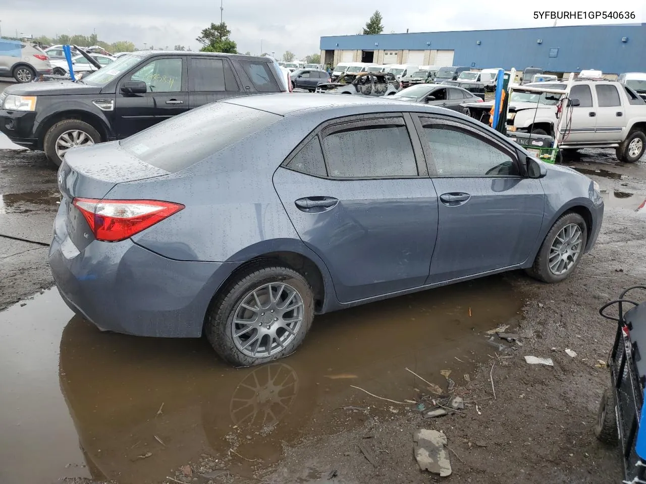 2016 Toyota Corolla L VIN: 5YFBURHE1GP540636 Lot: 72770614