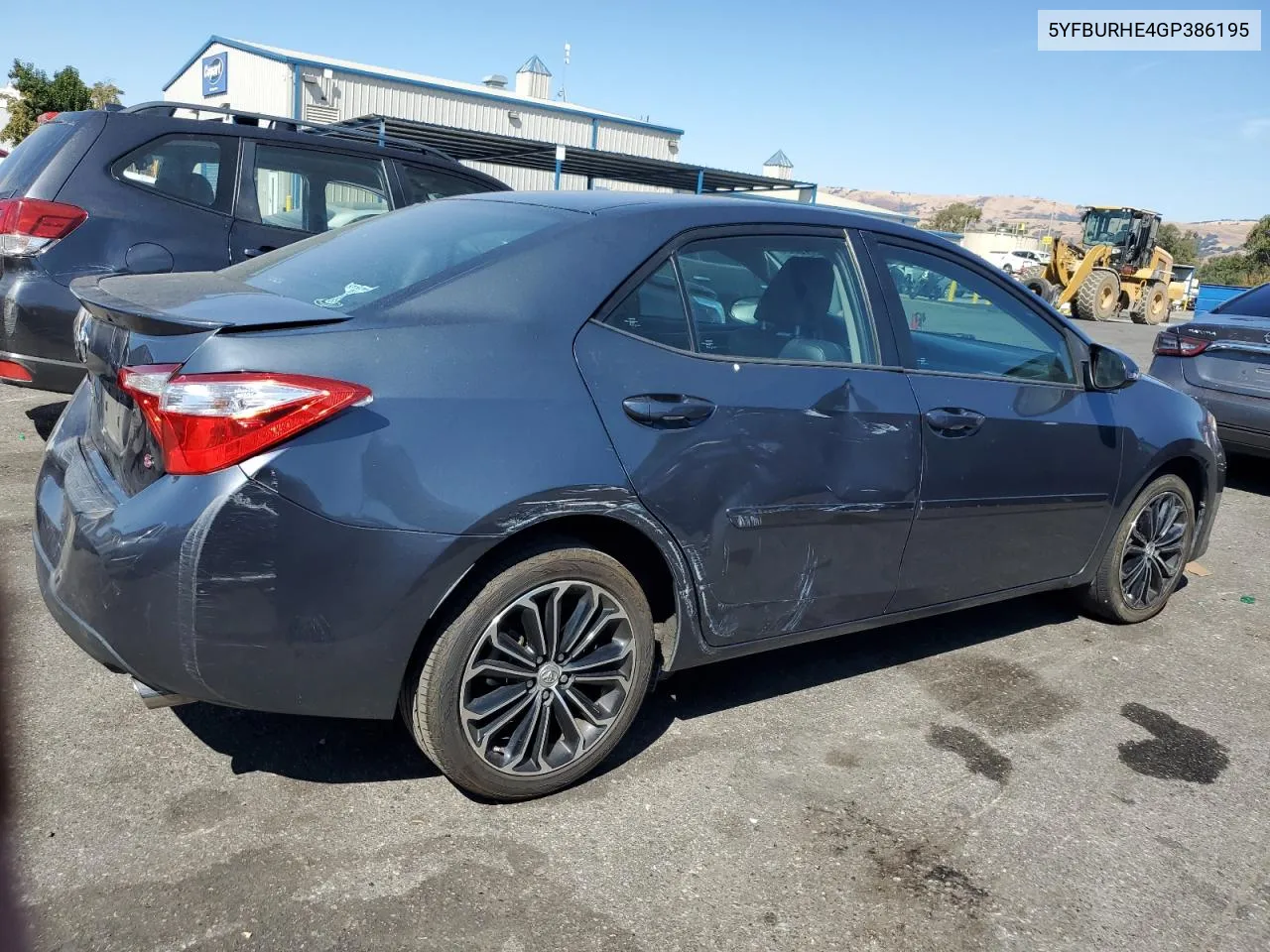 2016 Toyota Corolla L VIN: 5YFBURHE4GP386195 Lot: 72778804