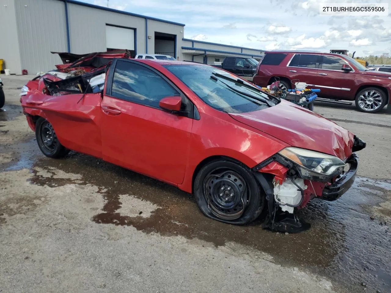 2016 Toyota Corolla L VIN: 2T1BURHE6GC559506 Lot: 72928054