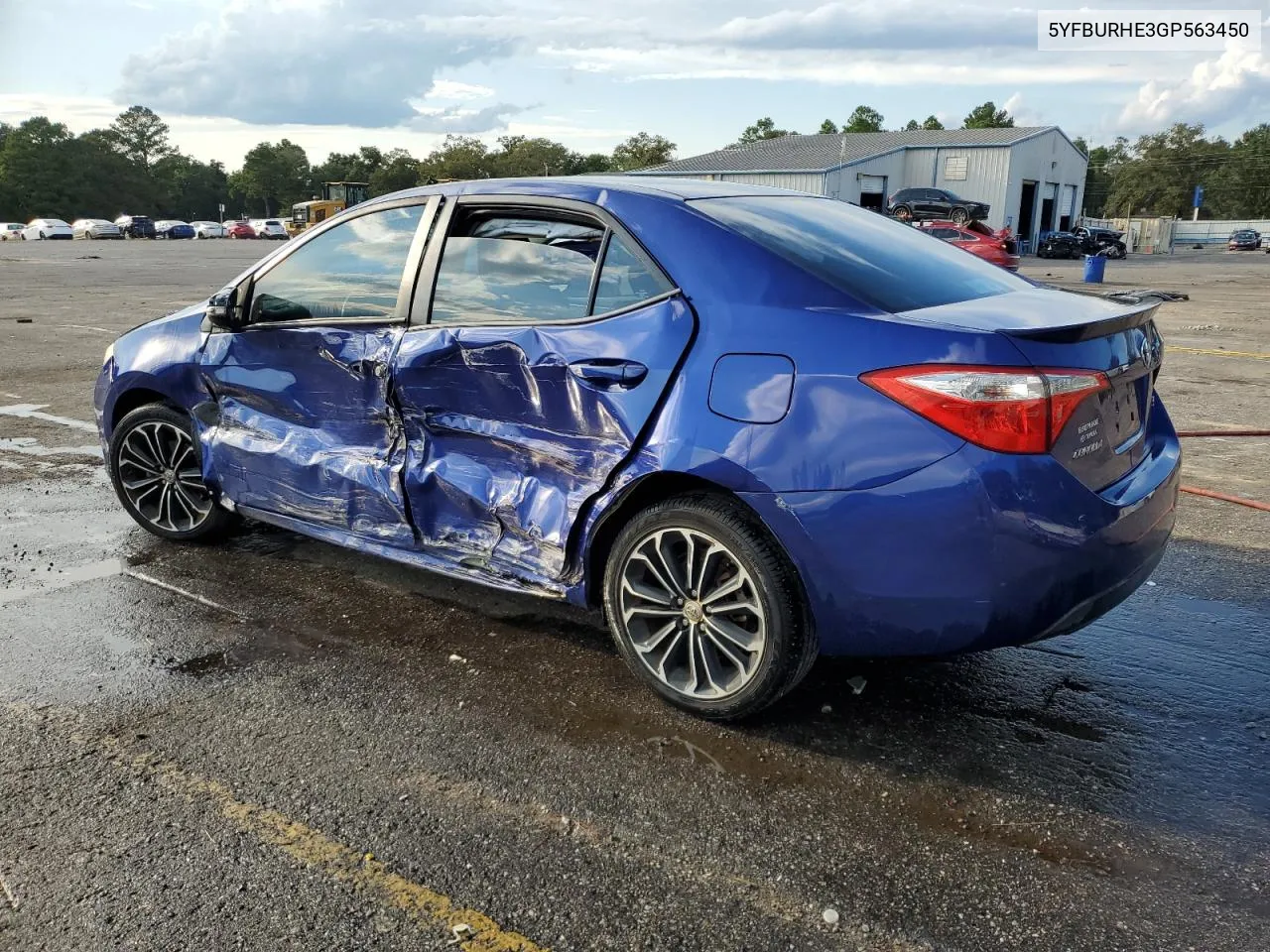 2016 Toyota Corolla L VIN: 5YFBURHE3GP563450 Lot: 72943364