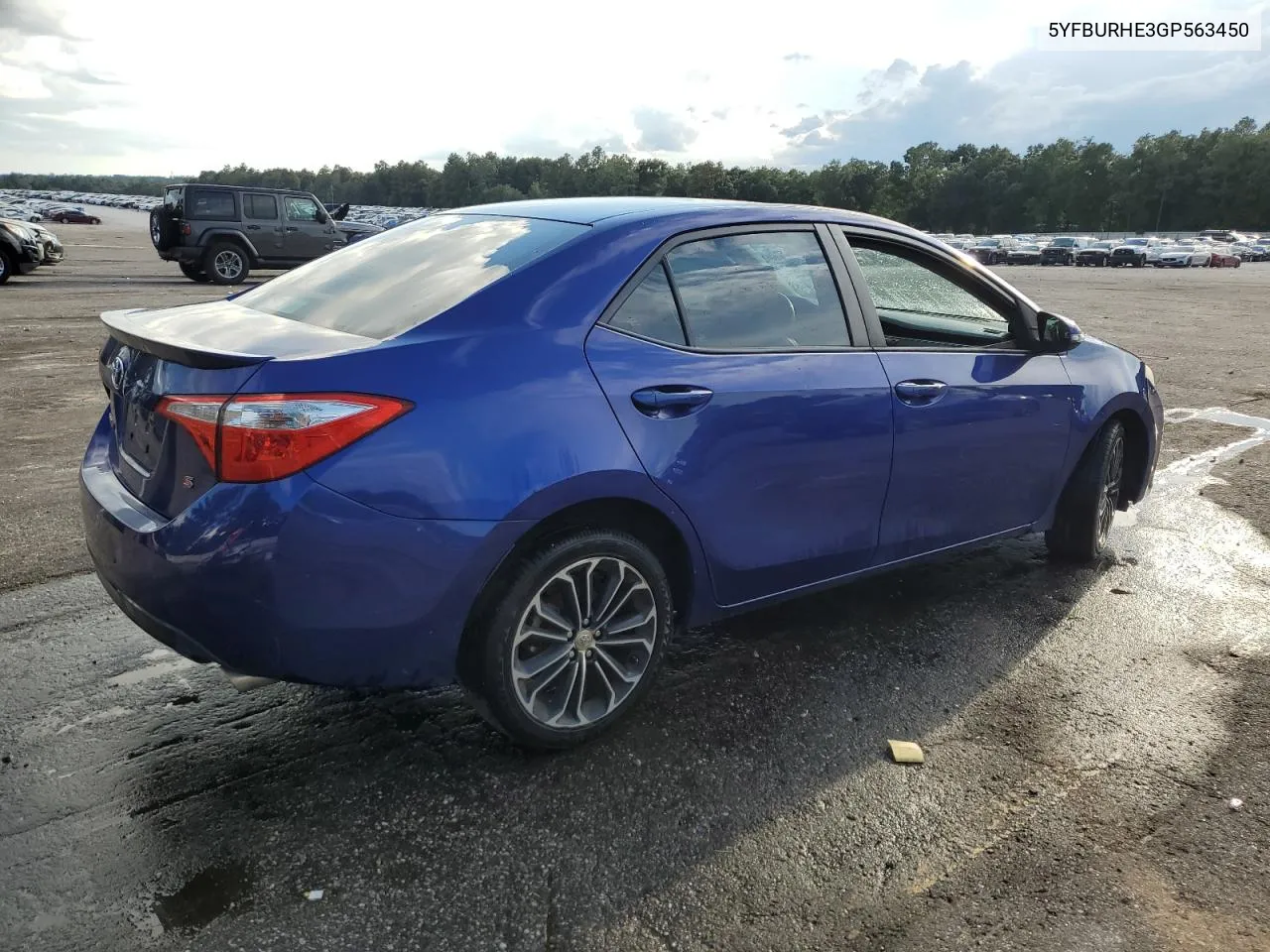 2016 Toyota Corolla L VIN: 5YFBURHE3GP563450 Lot: 72943364