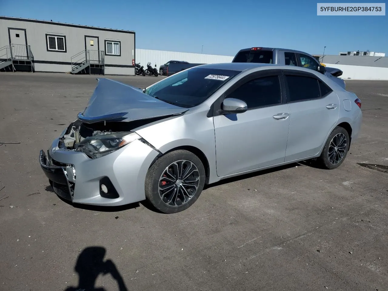 5YFBURHE2GP384753 2016 Toyota Corolla L