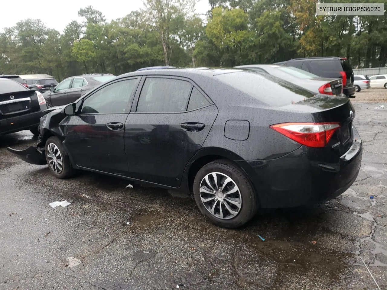 5YFBURHE8GP536020 2016 Toyota Corolla L