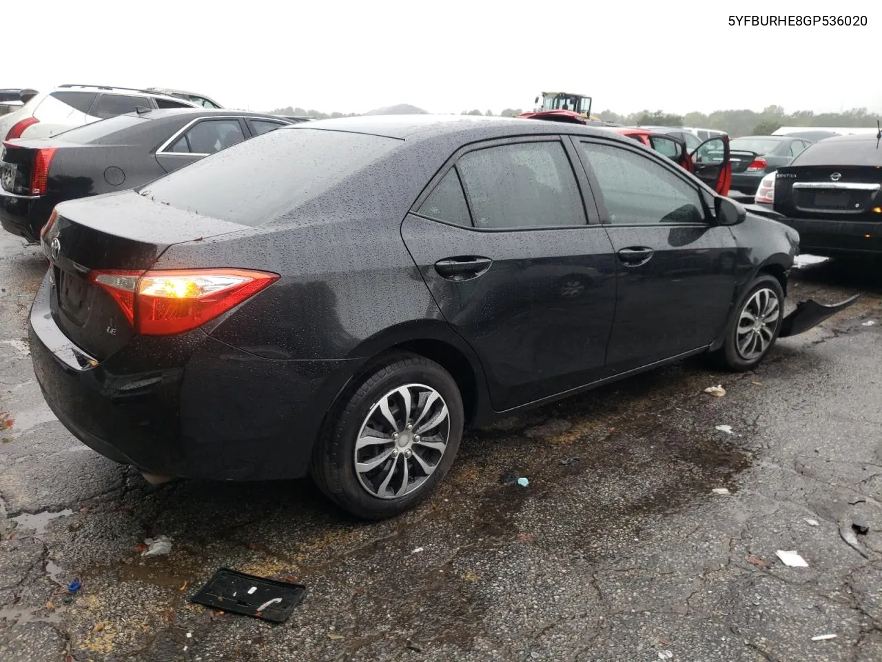 2016 Toyota Corolla L VIN: 5YFBURHE8GP536020 Lot: 72996834