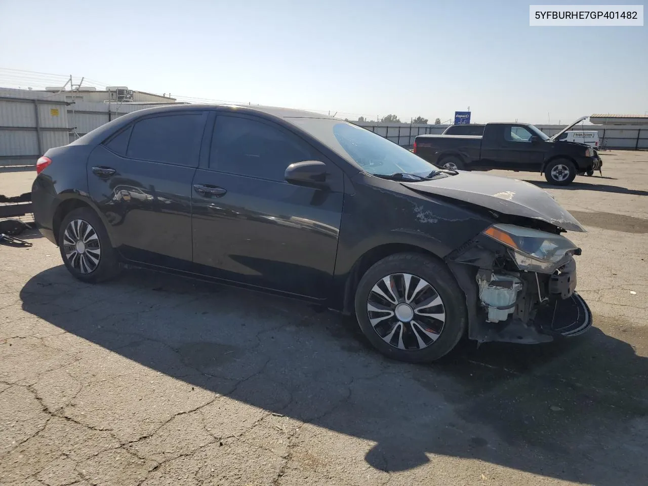 5YFBURHE7GP401482 2016 Toyota Corolla L